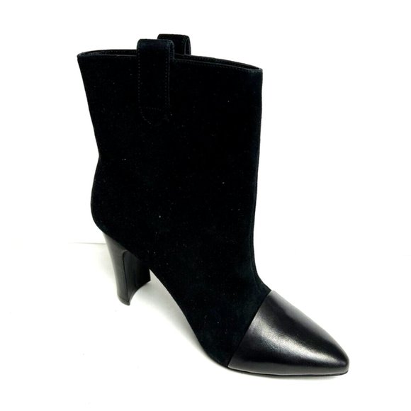 42 Gold Womens Kara Bootie Black Size 9 M - Picture 2 of 6